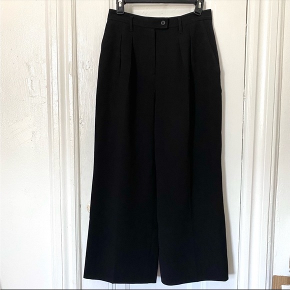 Aritzia Babaton Clifford Wide Leg Cropped High Rise Pant - Picture 4 of 14